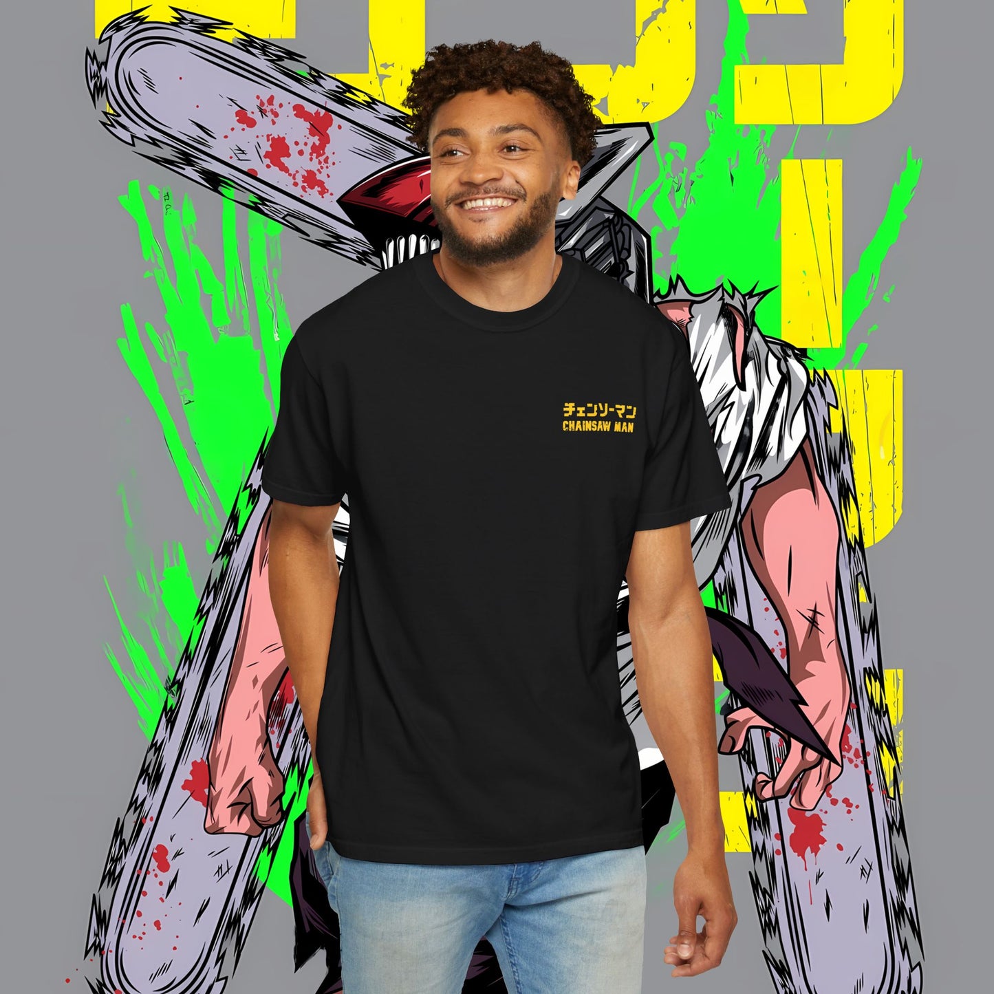 Chainsaw Man Squad T-Shirt | Makima, Denji, Power & Aki Graphic Tee | Unisex Anime Shirt