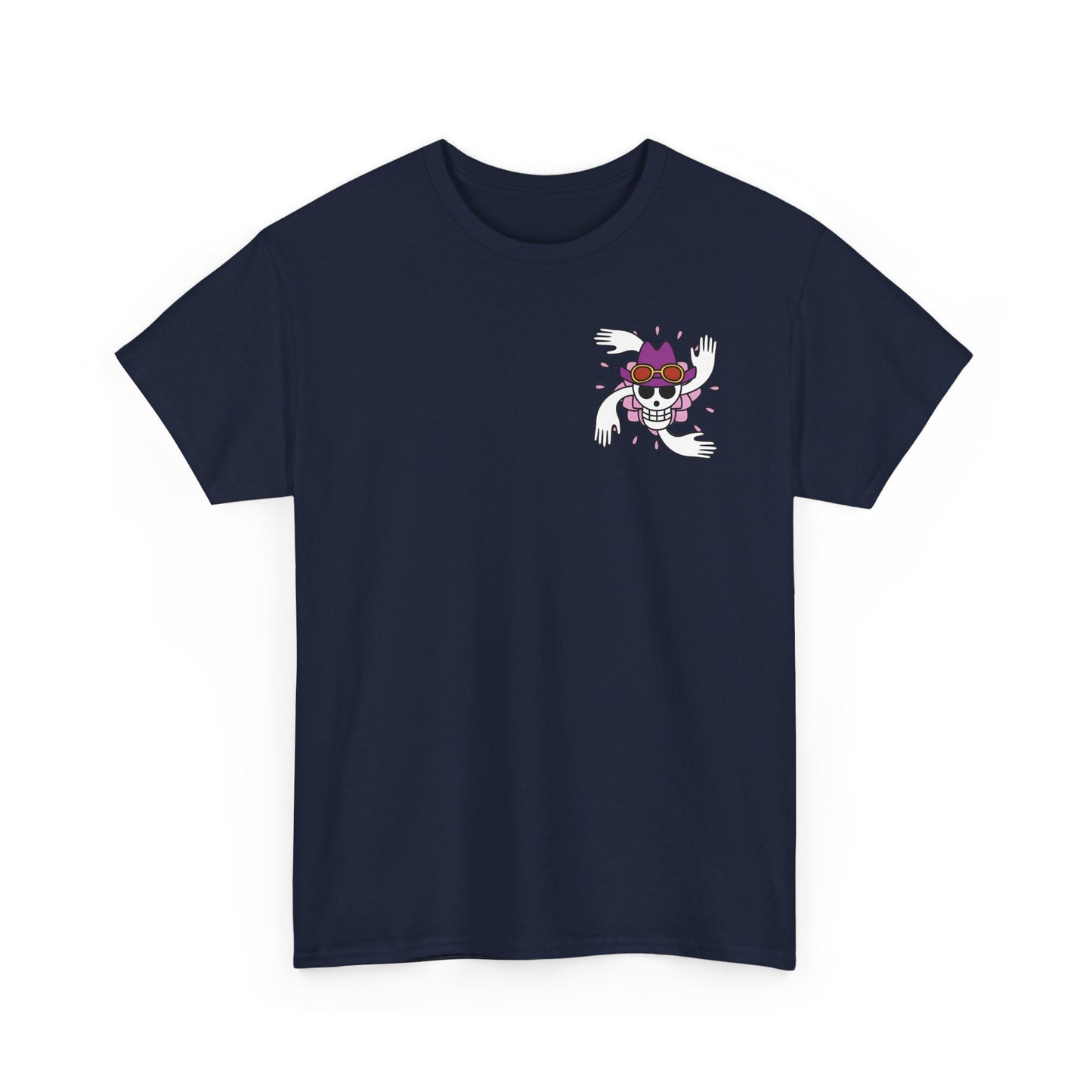 Nico Robin Anime-Inspired Unisex Heavy Cotton Tee, Graphic T-shirt, Gift for Anime Fans, Casual Wear, Stylish Streetwear