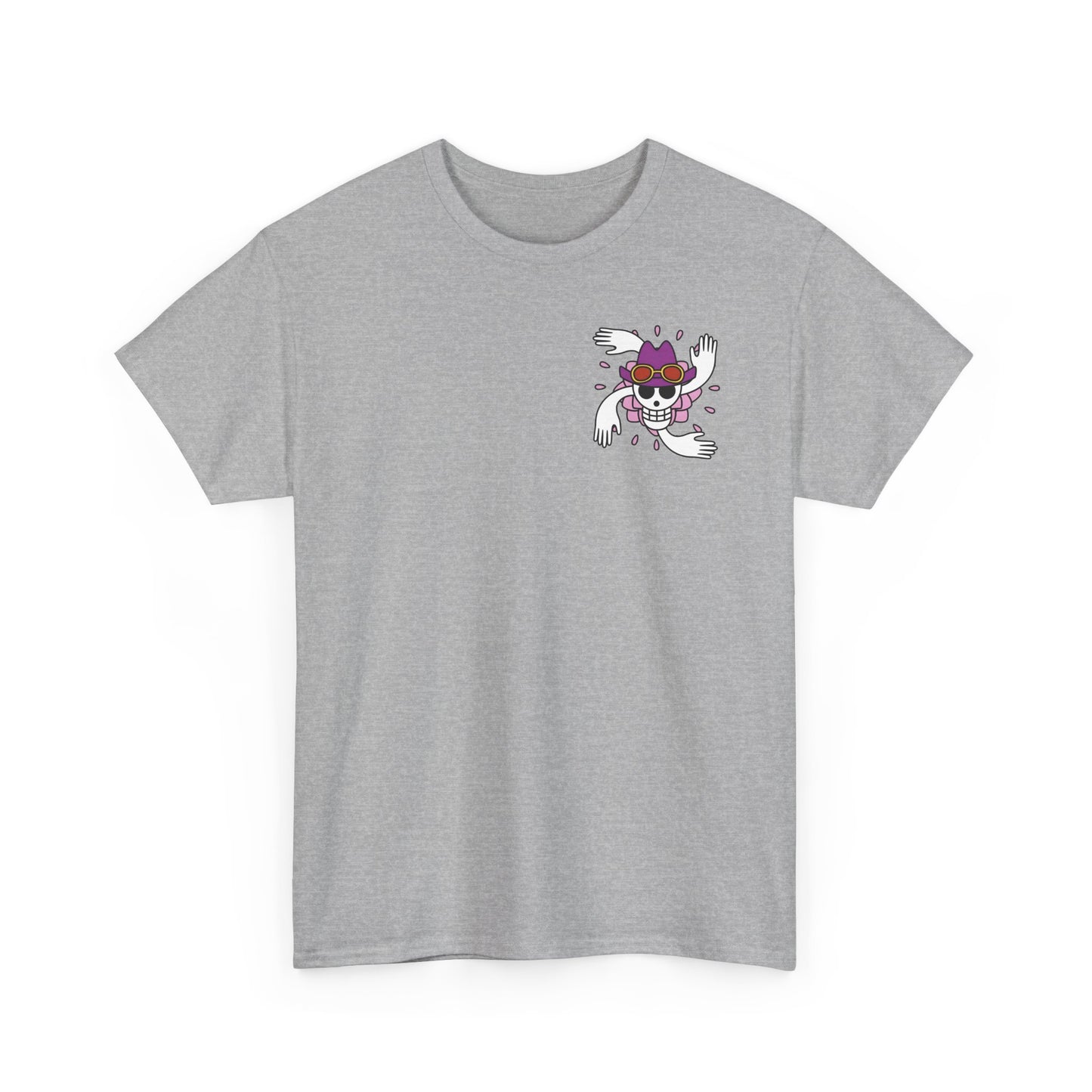 Nico Robin Anime-Inspired Unisex Heavy Cotton Tee, Graphic T-shirt, Gift for Anime Fans, Casual Wear, Stylish Streetwear