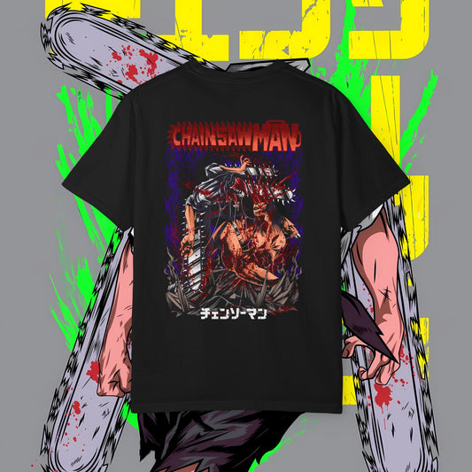 Unleash Your Devil-Hunter Energy – Chainsaw Man Graphic Tee
