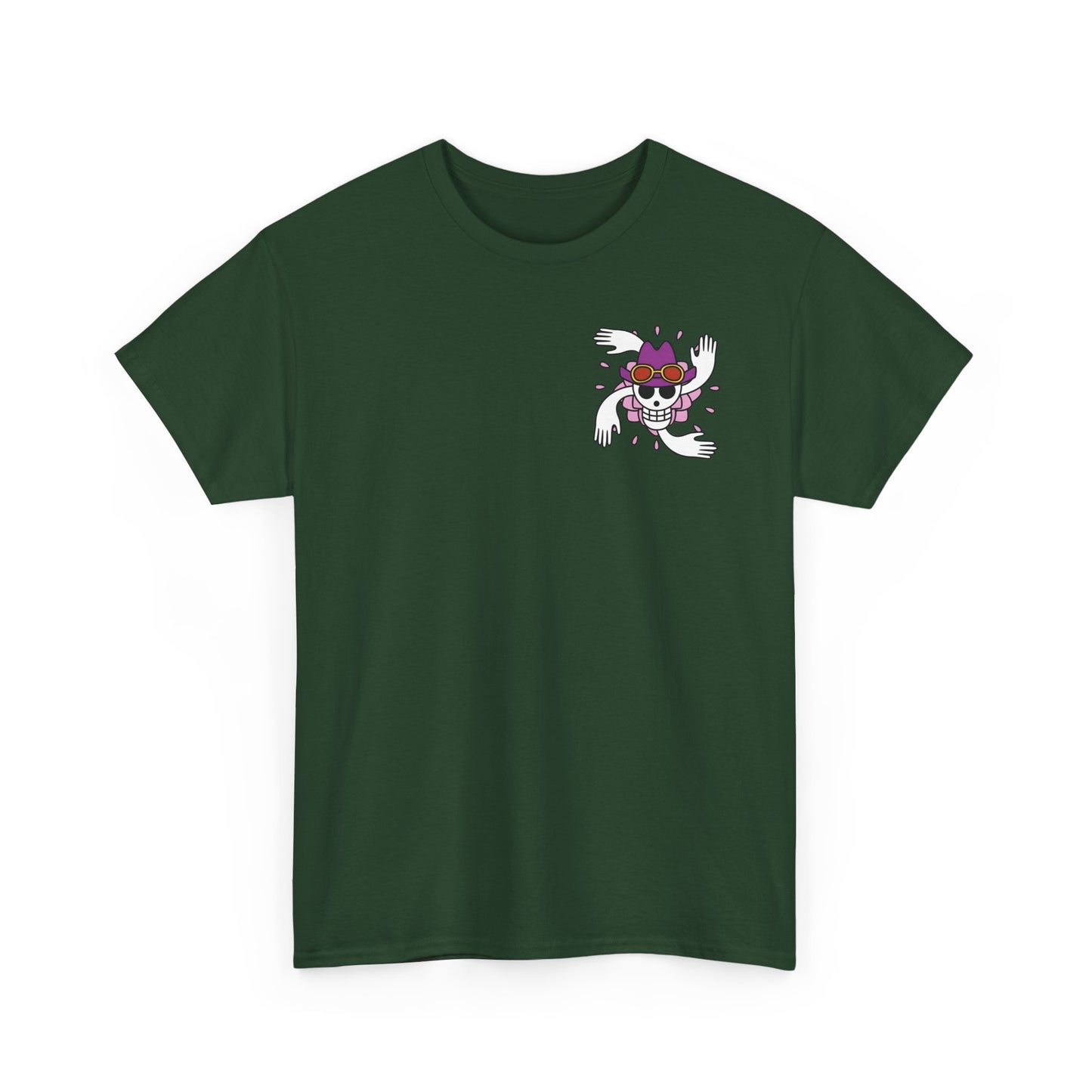 Nico Robin Anime-Inspired Unisex Heavy Cotton Tee, Graphic T-shirt, Gift for Anime Fans, Casual Wear, Stylish Streetwear