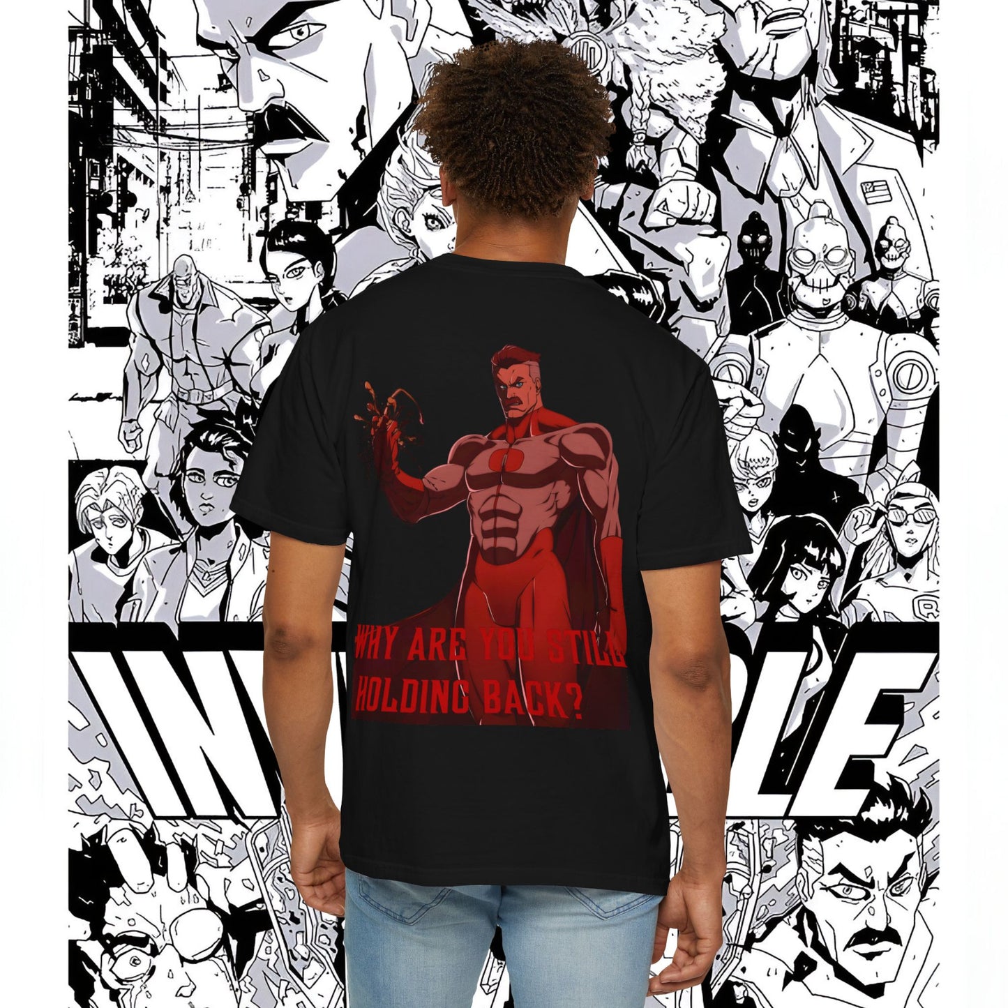 Omni Man Brutal Anime Graphic Tee | Unisex Shirt