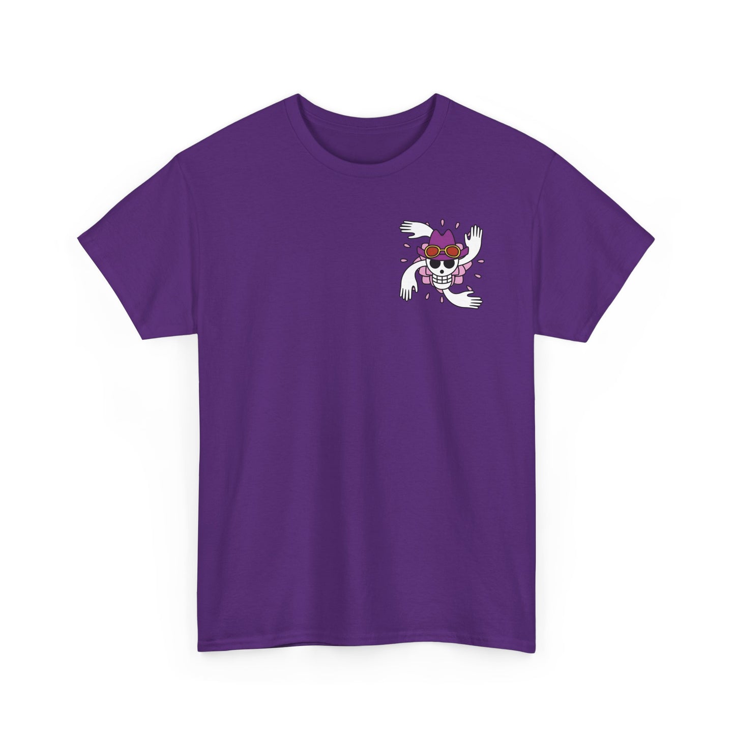 Nico Robin Anime-Inspired Unisex Heavy Cotton Tee, Graphic T-shirt, Gift for Anime Fans, Casual Wear, Stylish Streetwear