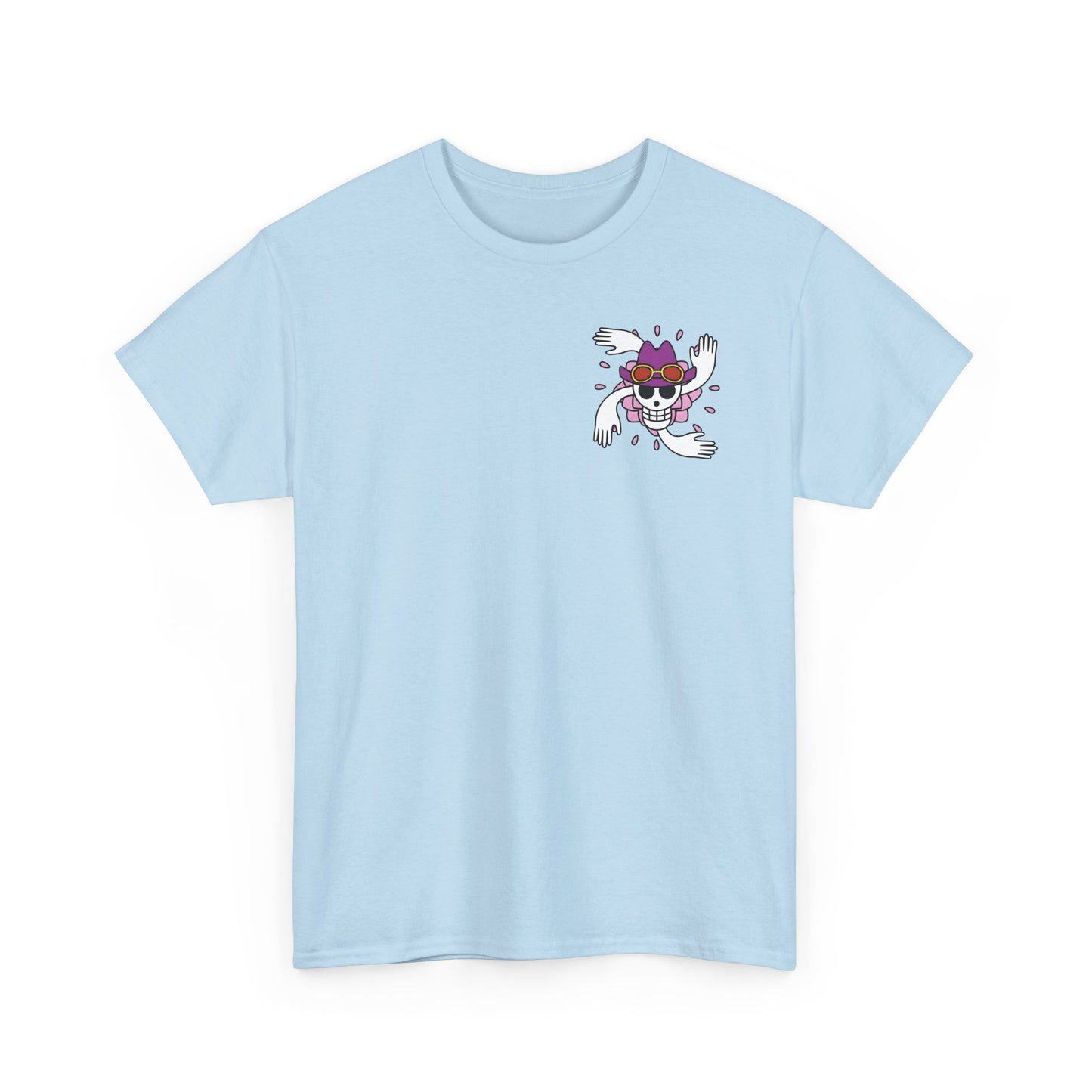 Nico Robin Anime-Inspired Unisex Heavy Cotton Tee, Graphic T-shirt, Gift for Anime Fans, Casual Wear, Stylish Streetwear