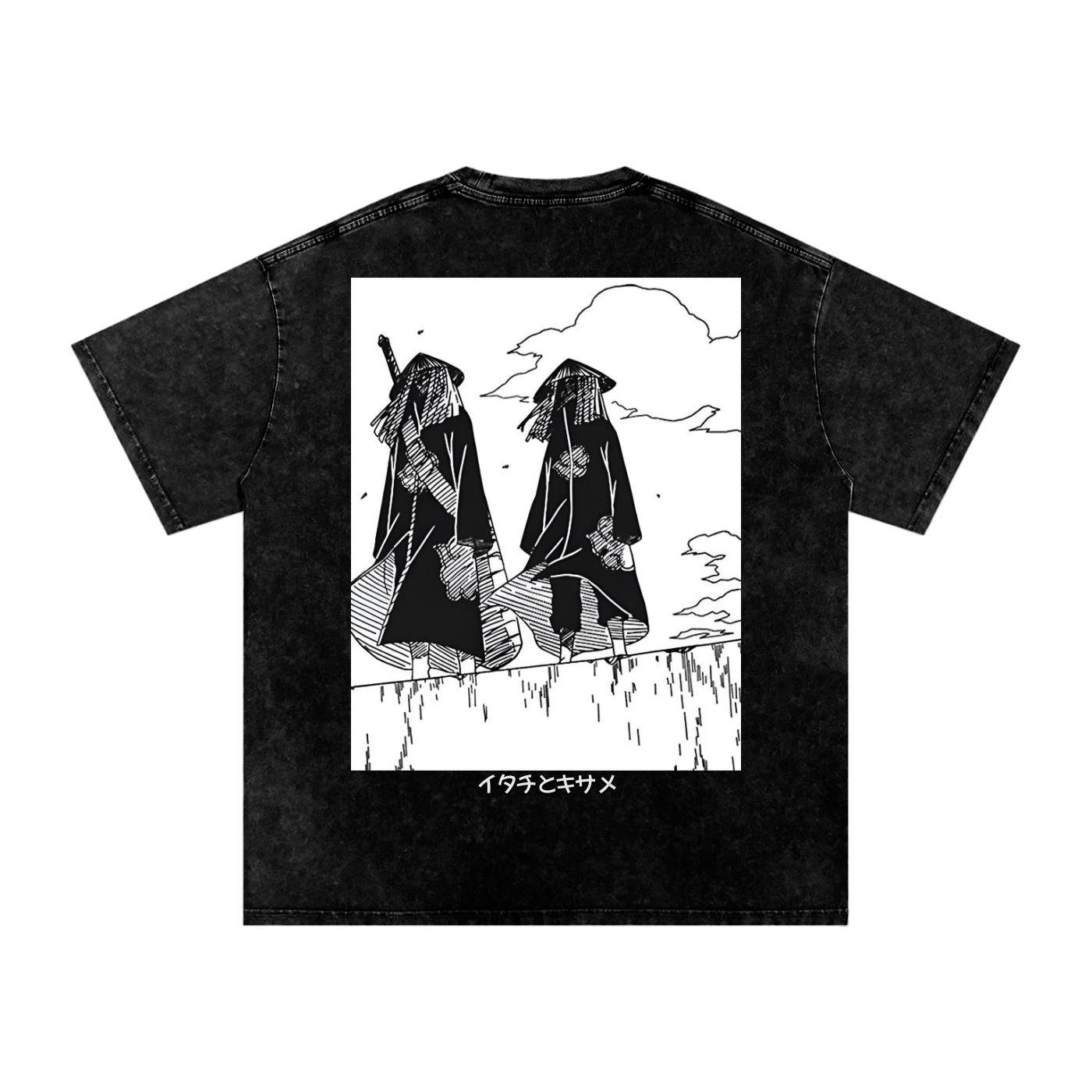 Itachi x Kisame Oversized Cotton T-Shirt