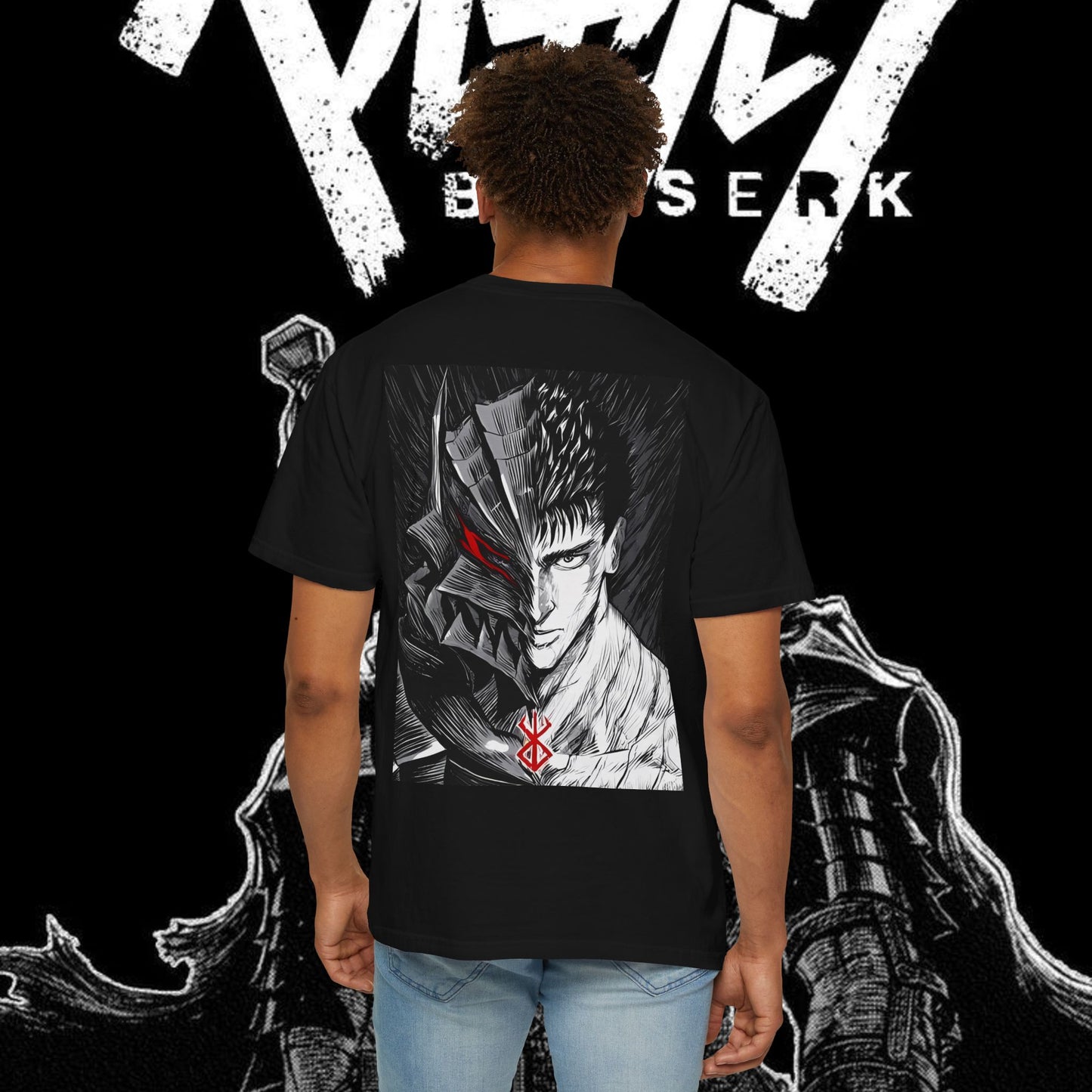 Guts and Beserk Anime Graphic Tee | Unisex Shirt