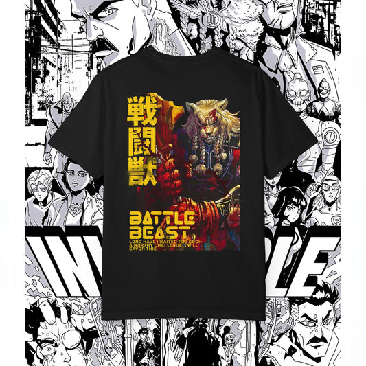 Battle Beast bloody Anime Graphic Tee | Unisex Shirt