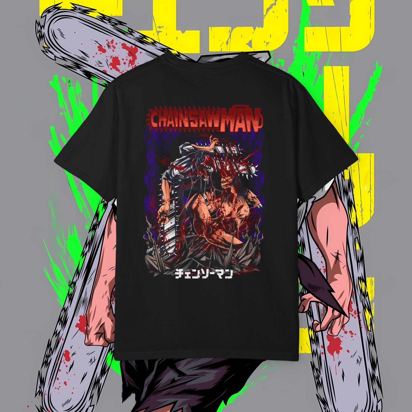 Unleash Your Devil-Hunter Energy – Chainsaw Man Graphic Tee