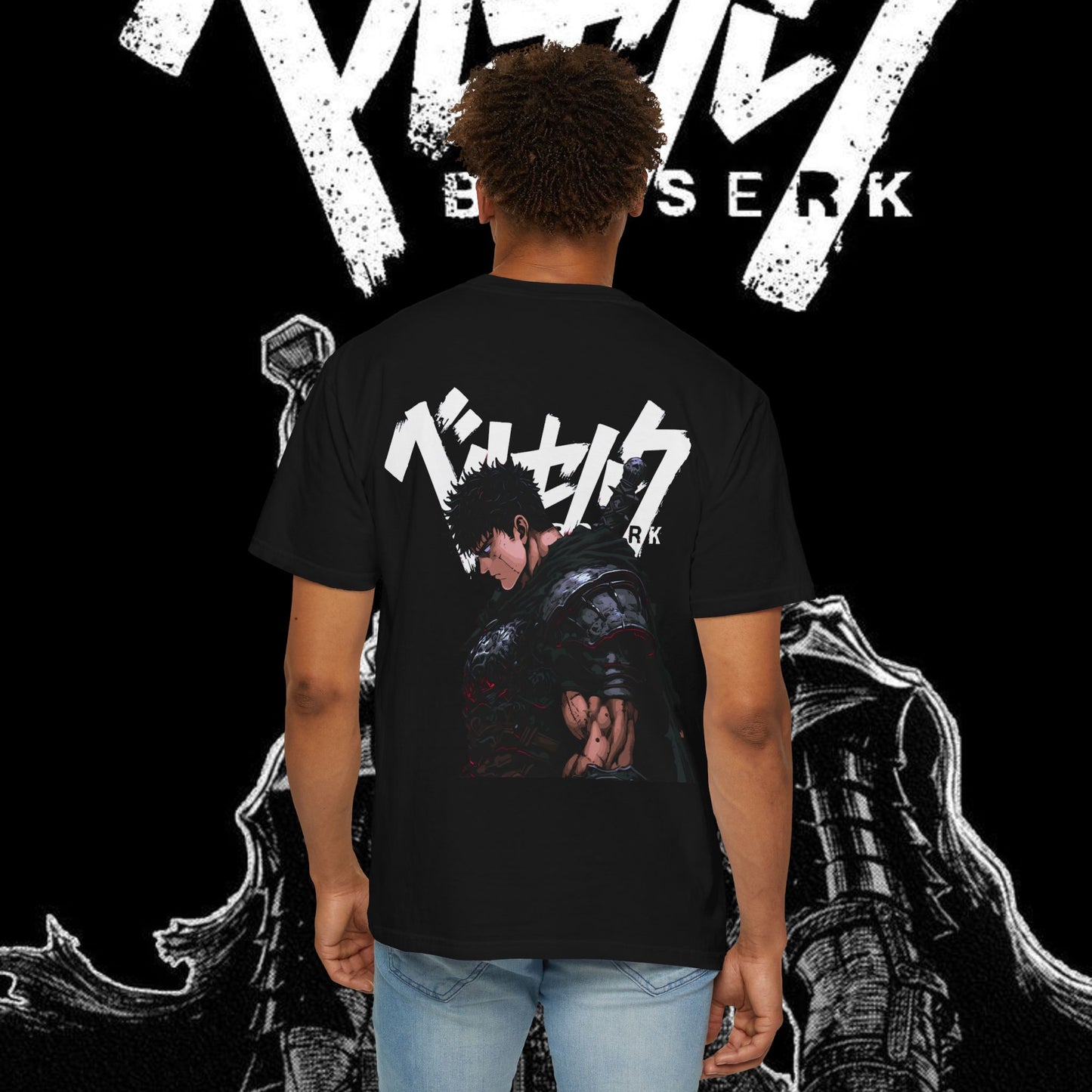 Guts cloaked Anime Graphic Tee | Unisex Shirt