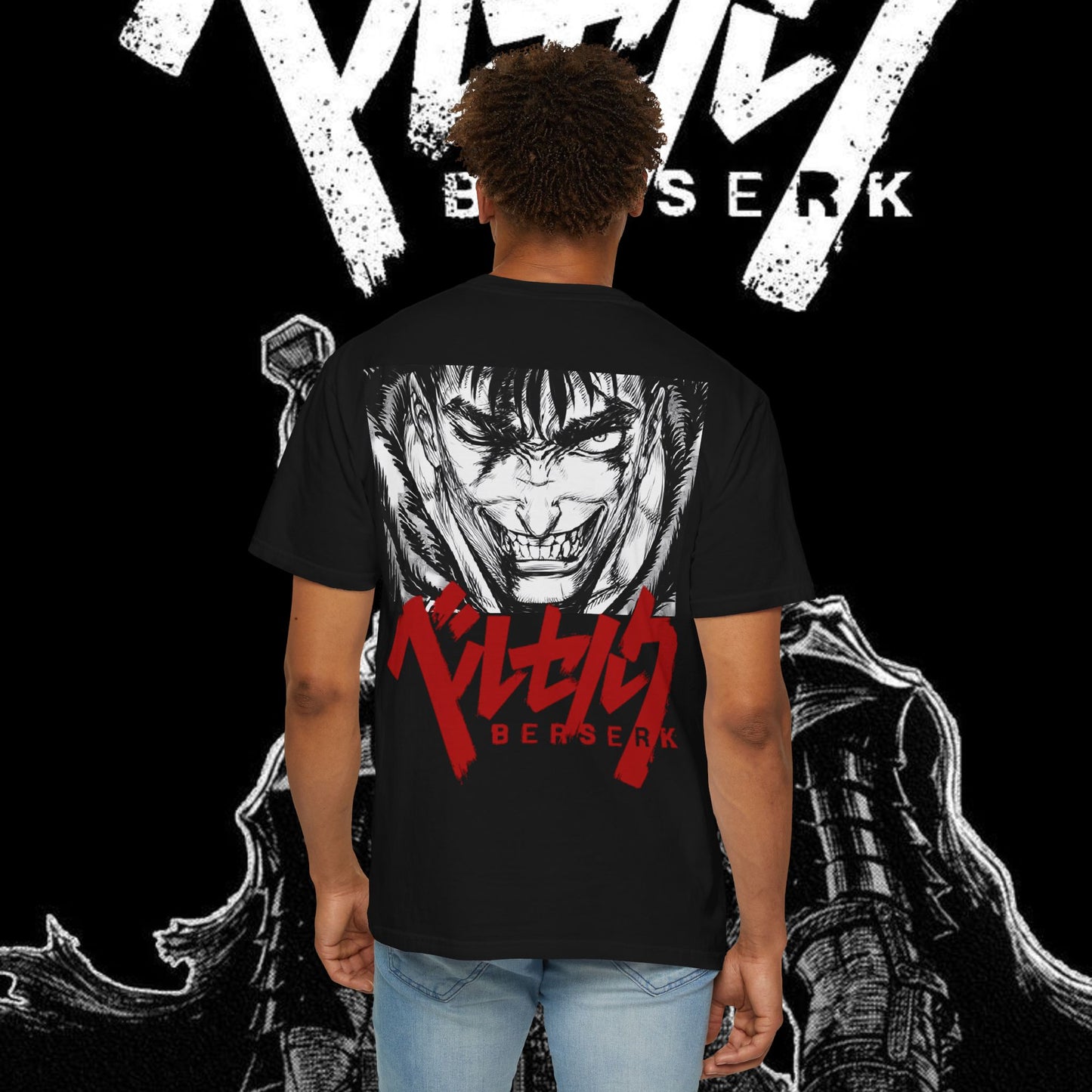 Guts angry Anime Graphic Tee | Unisex Shirt
