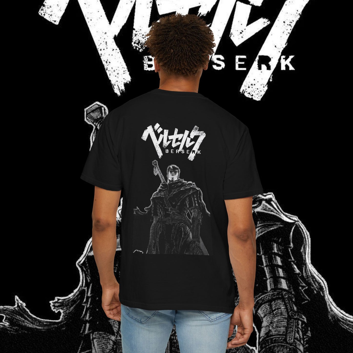 Guts in armor Anime Graphic Tee | Unisex Shirt