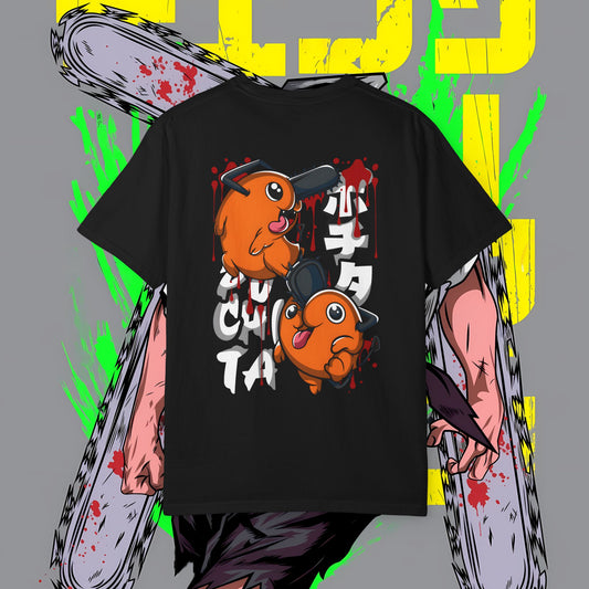 Pochita Chainsaw Devil T-Shirt | Cute Chainsaw Man Anime Graphic Tee | Unisex Shirt