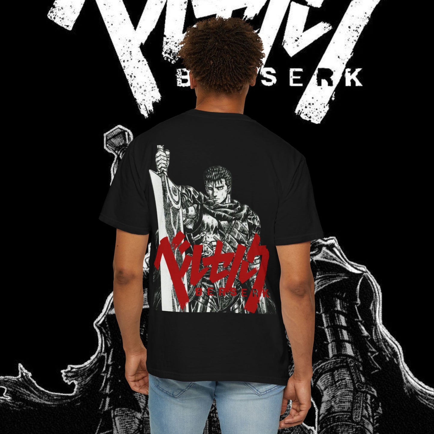 Guts warrior Anime Graphic Tee | Unisex Shirt