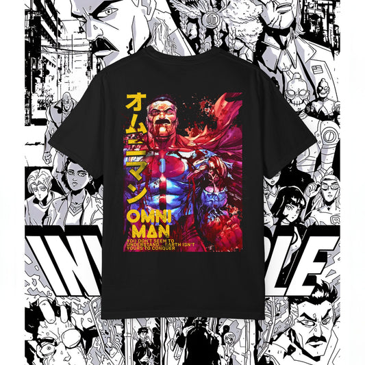 Omni Man bloody Anime Graphic Tee | Unisex Shirt