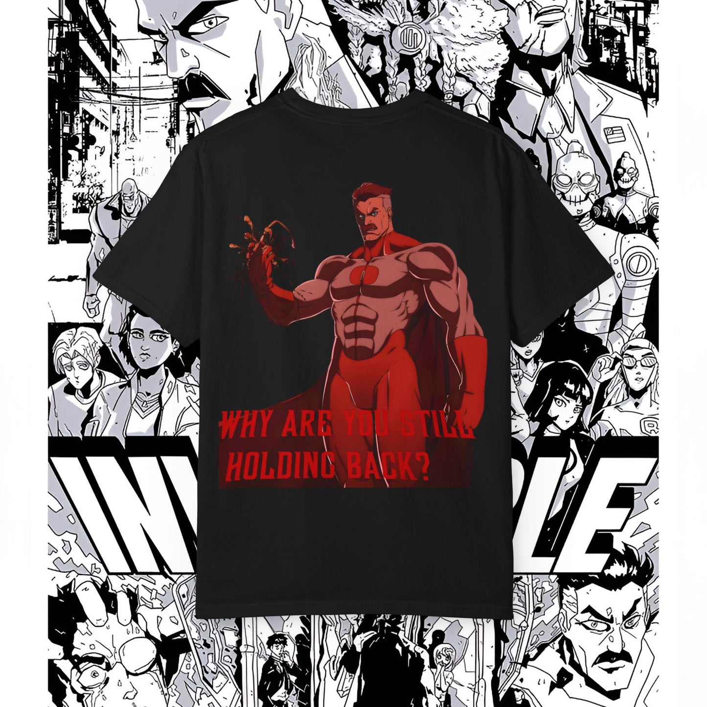 Omni Man Brutal Anime Graphic Tee | Unisex Shirt