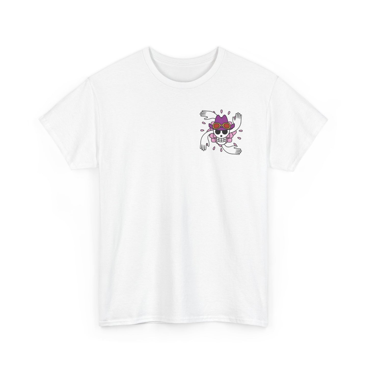 Nico Robin Anime-Inspired Unisex Heavy Cotton Tee, Graphic T-shirt, Gift for Anime Fans, Casual Wear, Stylish Streetwear