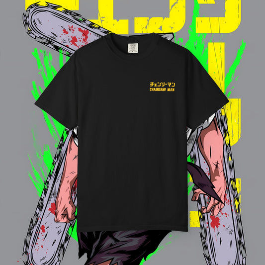 Chainsaw Man Trio T-Shirt | Aki, Makima & Denji Graphic Tee | Unisex Anime Shirt